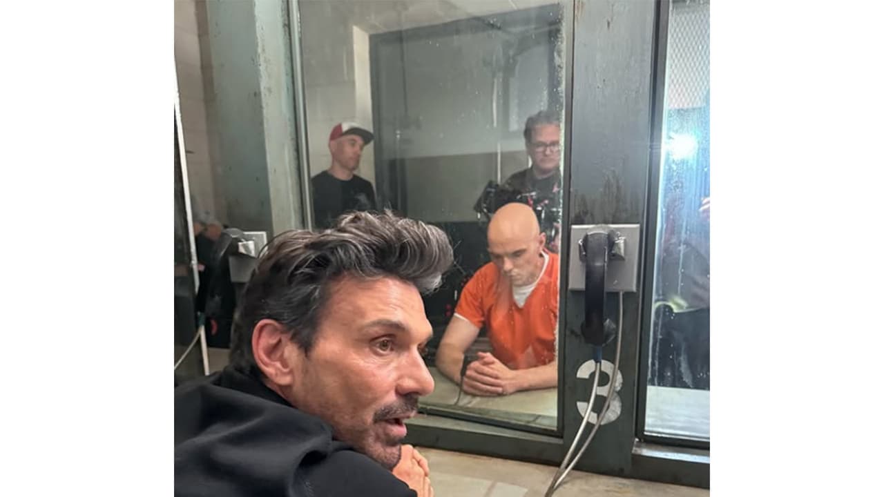 Robert Patrick, Nicholas Hoult in a still from 'Peacemaker' (Photo/X/@JamesGunn) Robert Patrick, Nicholas Hoult in a still from 'Peacemaker' (Photo/X/@JamesGunn)