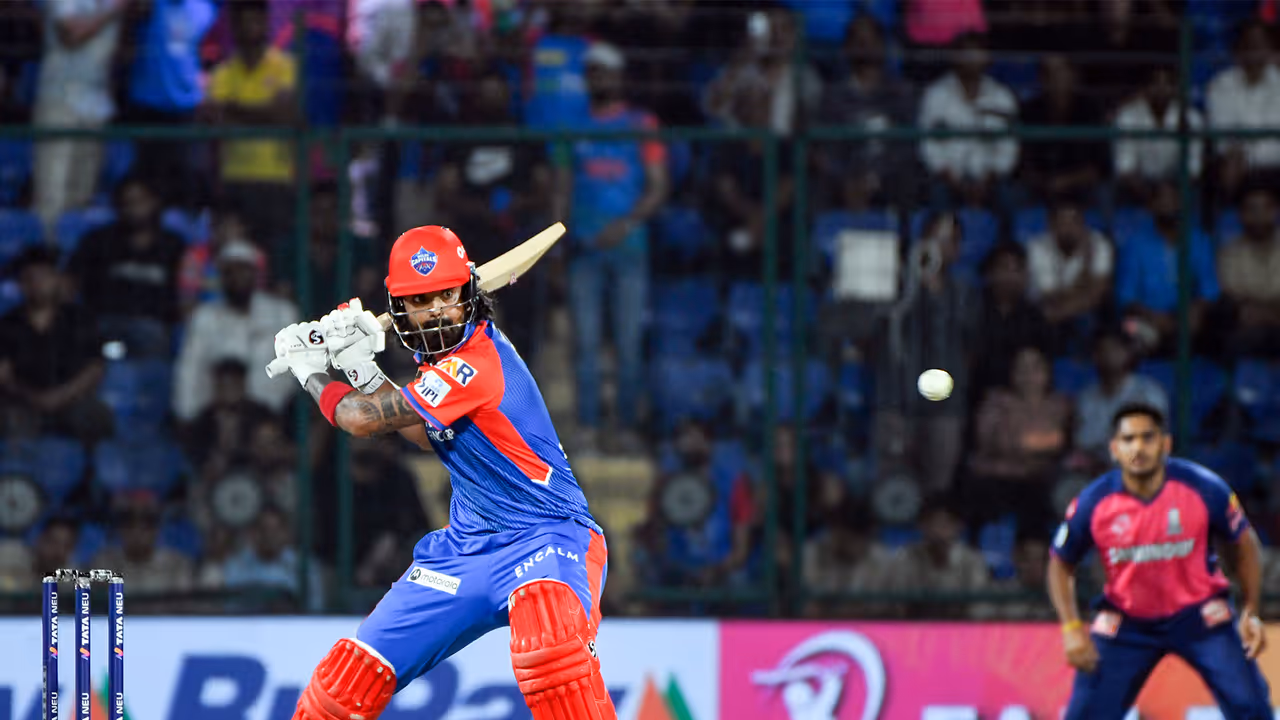 KL Rahul in action for DC (Photo/ANI) 