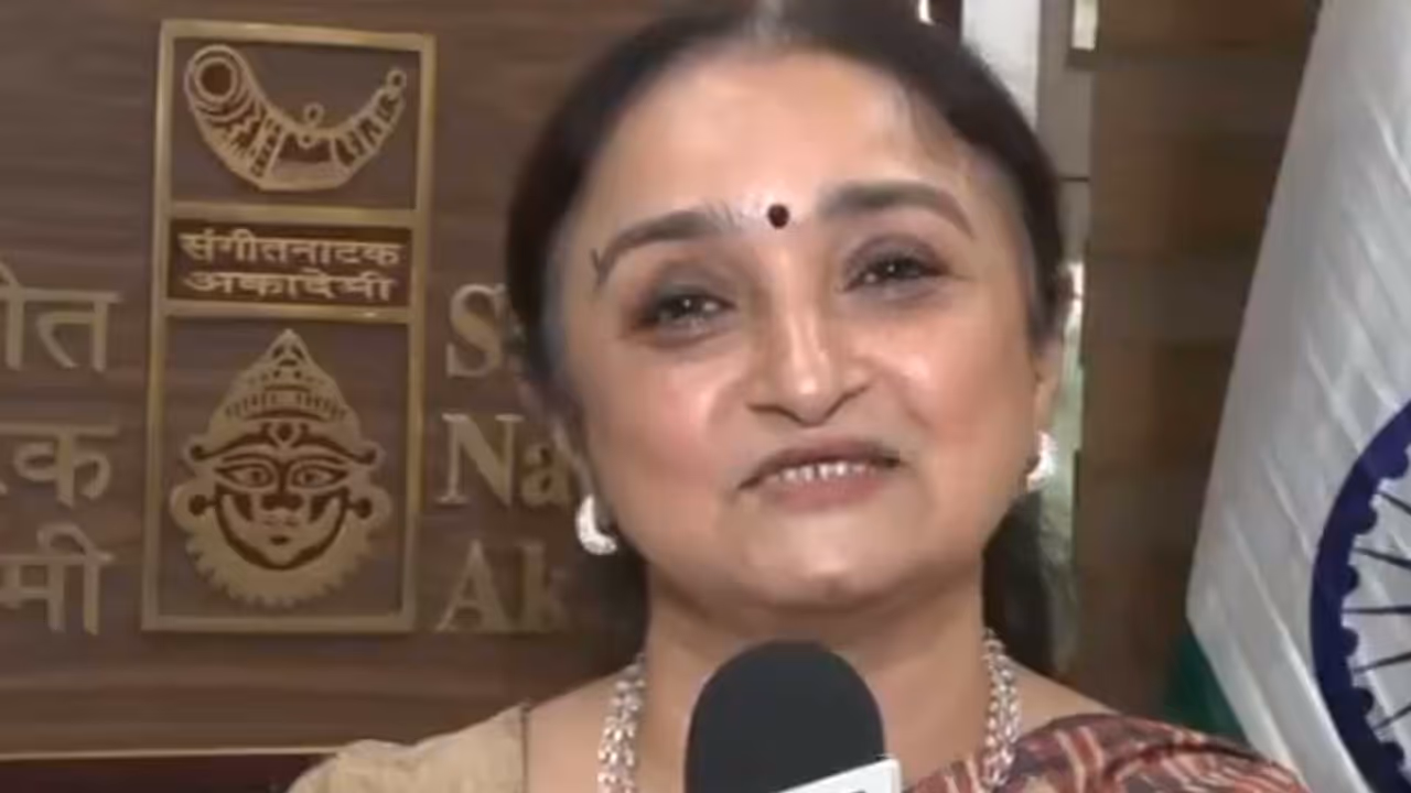 Sangeet Natak Akademi chairman Sandhya Purecha (Photo/ANI) Sangeet Natak Akademi chairman Sandhya Purecha (Photo/ANI)