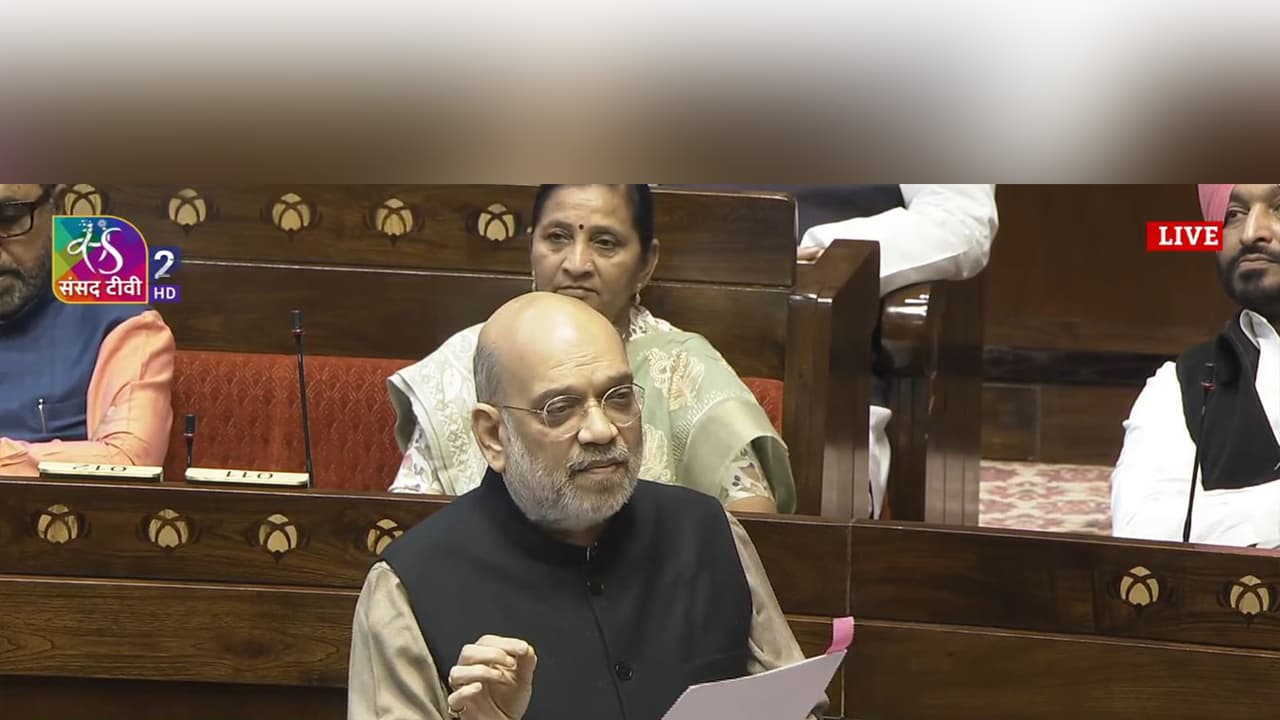 Union Home Minister Amit Shah (Photo/Sansad TV) Union Home Minister Amit Shah (Photo/Sansad TV)