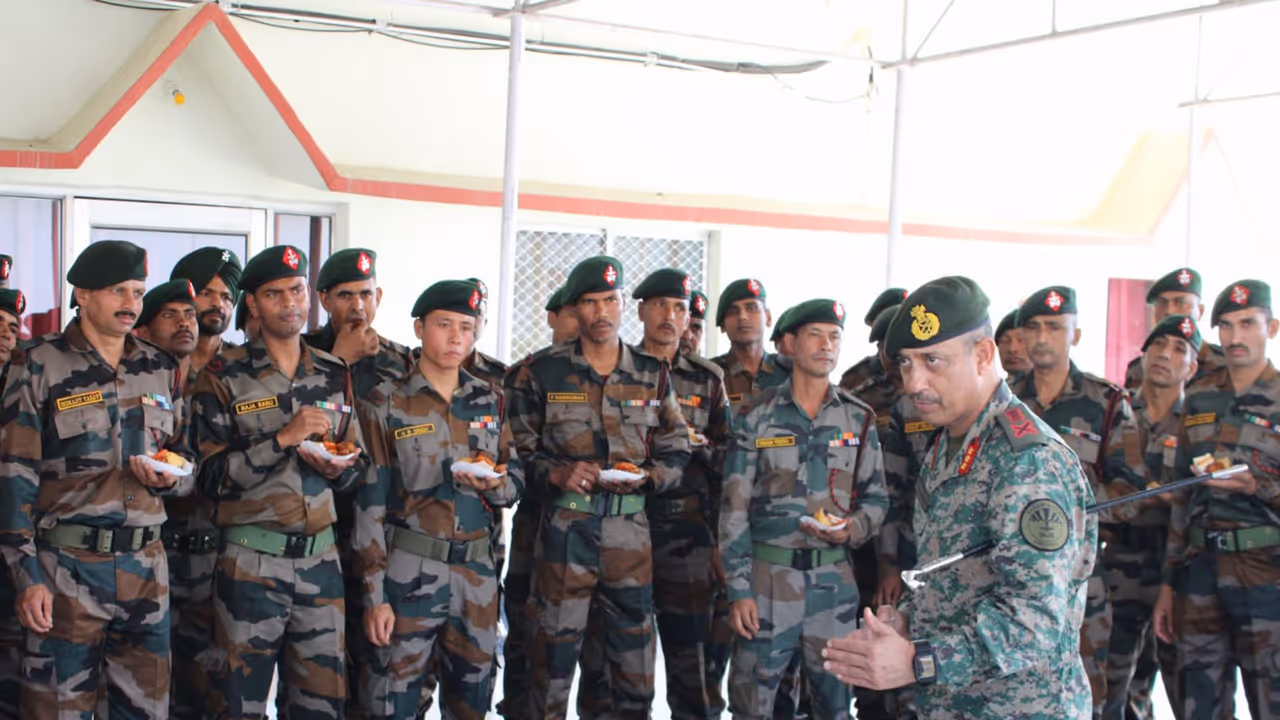 DG Assam Rifles reviews security, skill initiatives at Kakching Garrison (Photo/ @official_dgar) DG Assam Rifles reviews security, skill initiatives at Kakching Garrison (Photo/ @official_dgar)