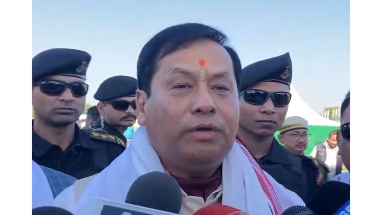Union Minister Sarbananda Sonowal. (Photo/ANI) Union Minister Sarbananda Sonowal. (Photo/ANI)