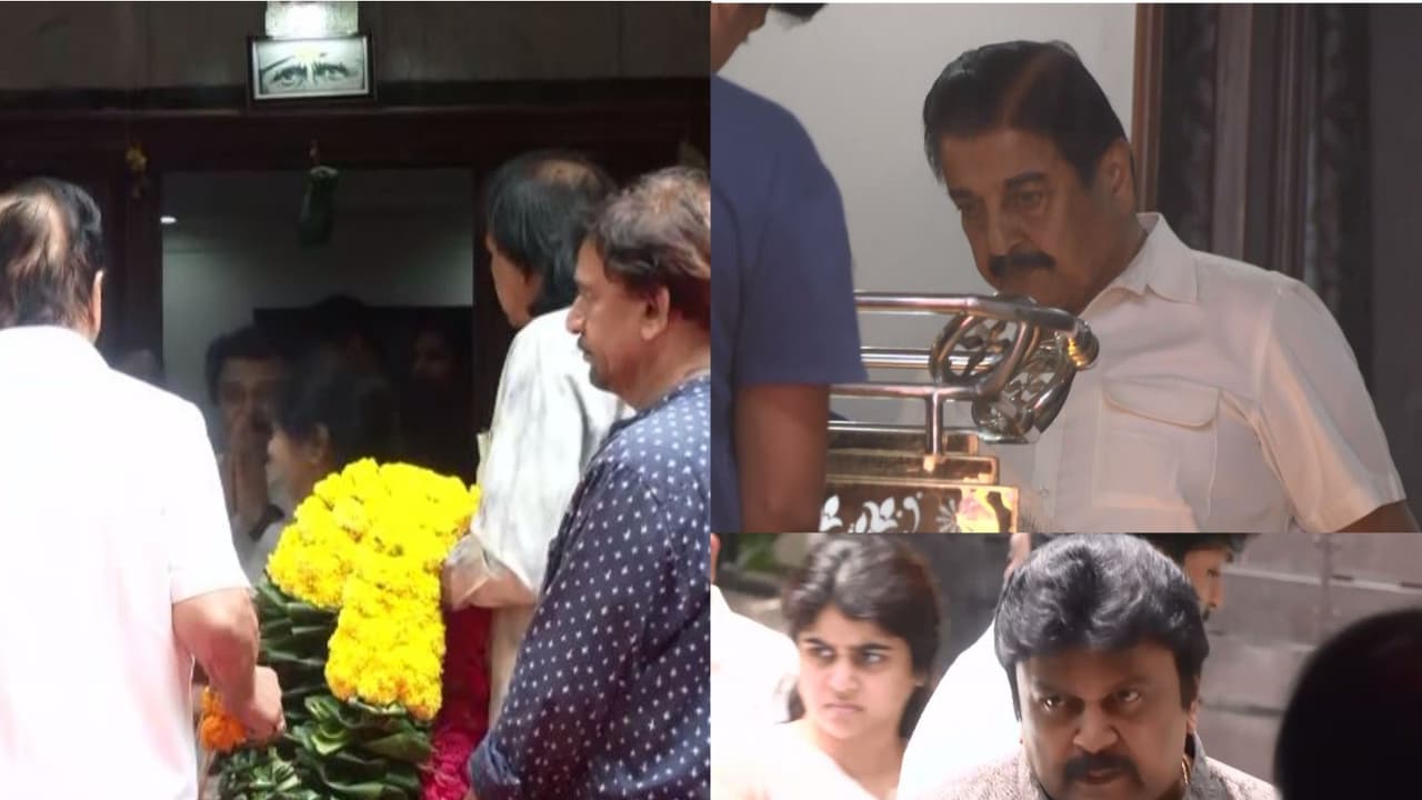 Santhi Narayanasamy mortal remain at her residence in Chennai (Photo/ANI) Santhi Narayanasamy mortal remain at her residence in Chennai (Photo/ANI)