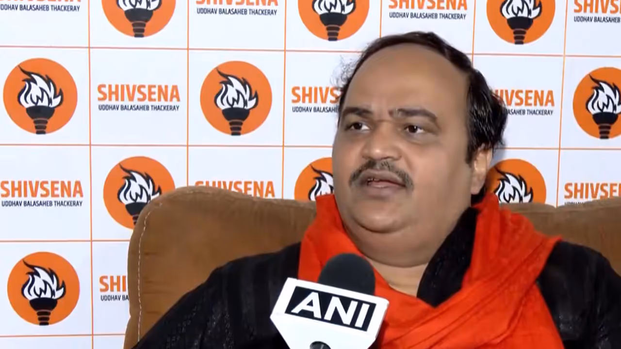 Shiv Sena (UBT) leader Anand Dubey (Photo/ANI)
