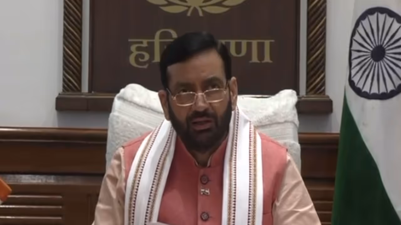 Haryana CM Nayab Singh Saini (Photo/ANI)