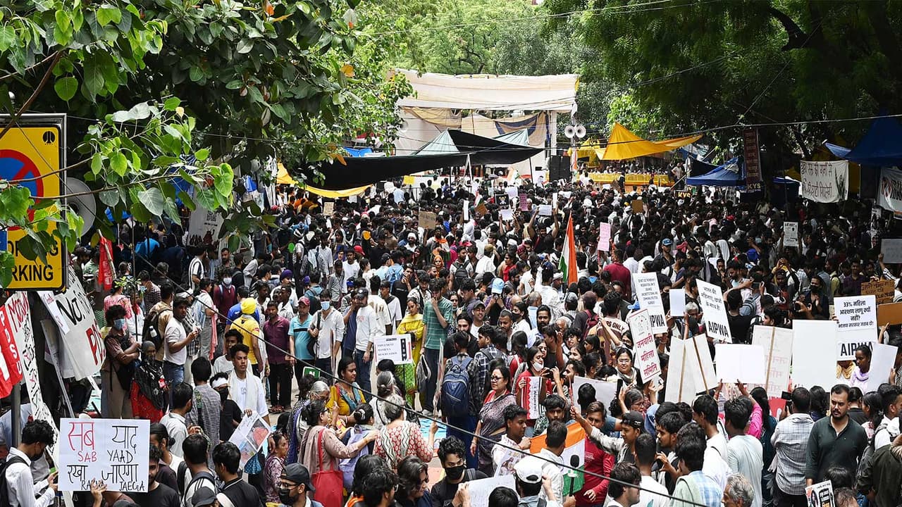 CJP's protest at Jantar Mantar (File Photo/ANI) CJP's protest at Jantar Mantar (File Photo/ANI)