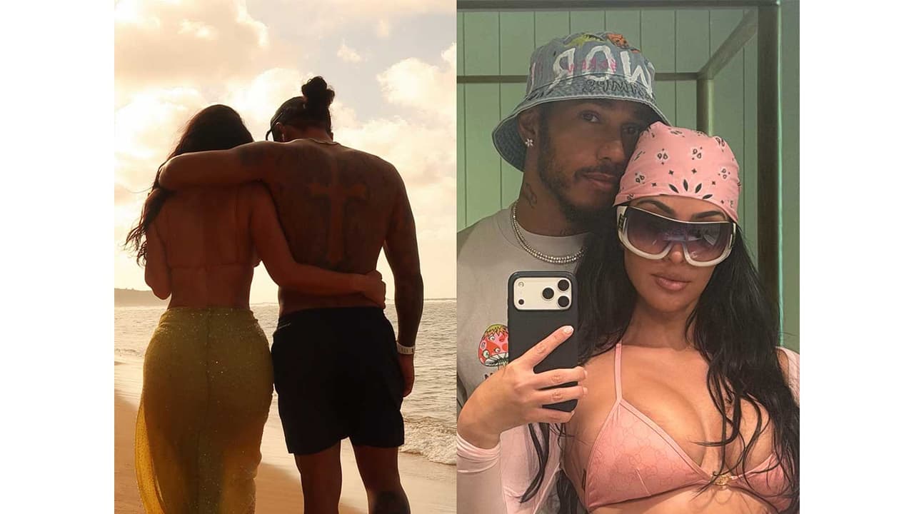 Kim Kardashian and Lewis Hamilton (Photo/Instagram@kimkardashian) Kim Kardashian and Lewis Hamilton (Photo/Instagram@kimkardashian)