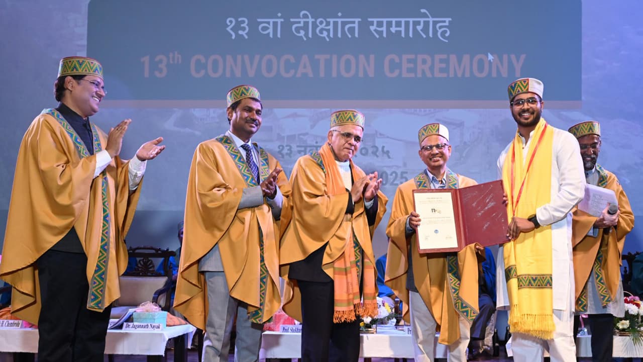 IIT Mandi Holds 13th Convocation (Photo/IIT Mandi)