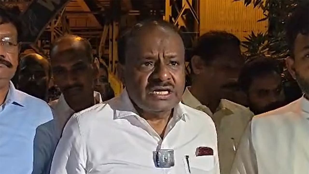 Union Minister and JD(S) leader HD Kumaraswamy (Photo/ANI) Union Minister and JD(S) leader HD Kumaraswamy (Photo/ANI)