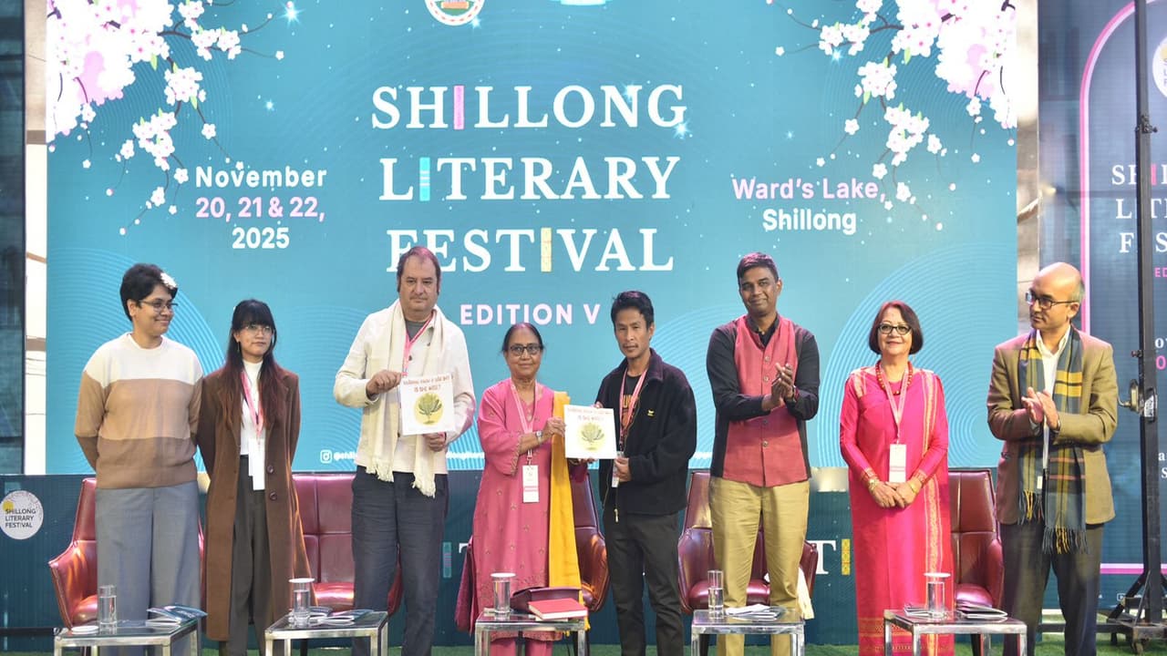 5th Shillong Literary Festival begins at iconic Ward’s Lake (Photo/ANI) 5th Shillong Literary Festival begins at iconic Ward’s Lake (Photo/ANI)