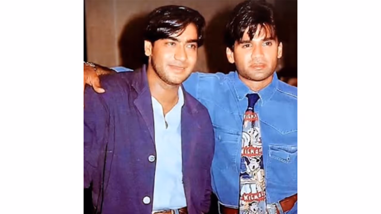 Ajay Devgn, Suniel Shetty (Photo/Instagram/@ajaydevgn) Ajay Devgn, Suniel Shetty (Photo/Instagram/@ajaydevgn)