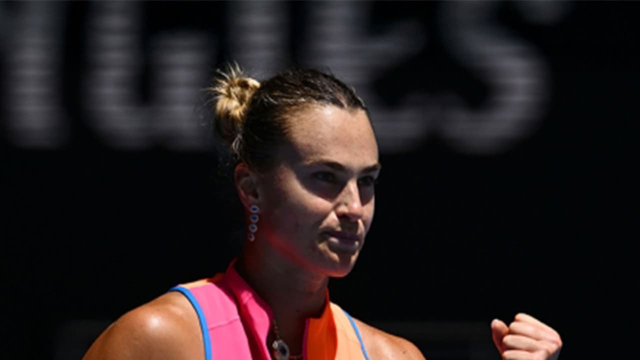 Aryna Sabalenka. (Photo: X/@AustralianOpen) Aryna Sabalenka. (Photo: X/@AustralianOpen)