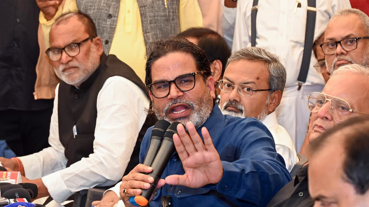 Jan Suraaj founder Prashant Kishor (Photo/ANI)