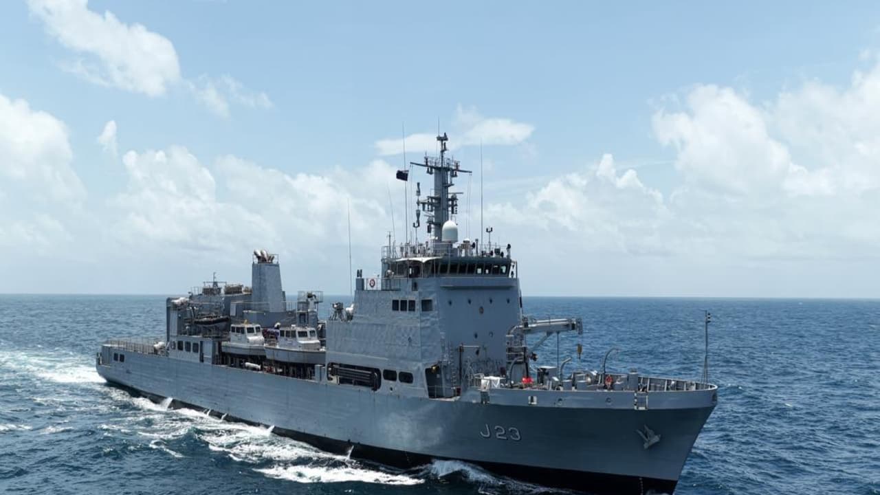 Ikshak, the third vessel of the SVL (Photo/Indian Navy)