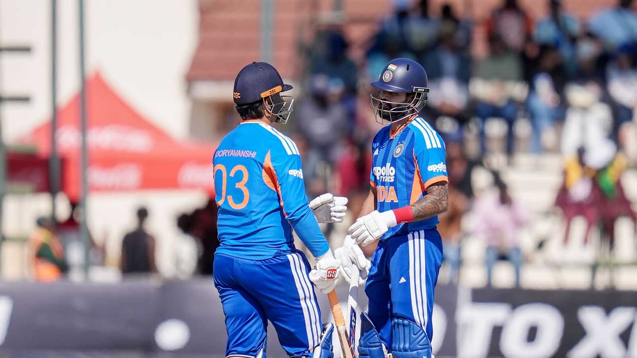India T20I skipper Shreyas Iyer (R) with Vaibhav Sooryavanshi. (Photo: X/ @BCCI) India T20I skipper Shreyas Iyer (R) with Vaibhav Sooryavanshi. (Photo: X/ @BCCI)