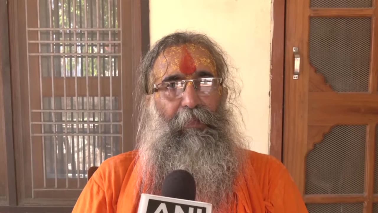 Shri Ram Janmabhoomi Teerth Kshetra trustee Mahant Dinendra Das (Photo/ANI) Shri Ram Janmabhoomi Teerth Kshetra trustee Mahant Dinendra Das (Photo/ANI)