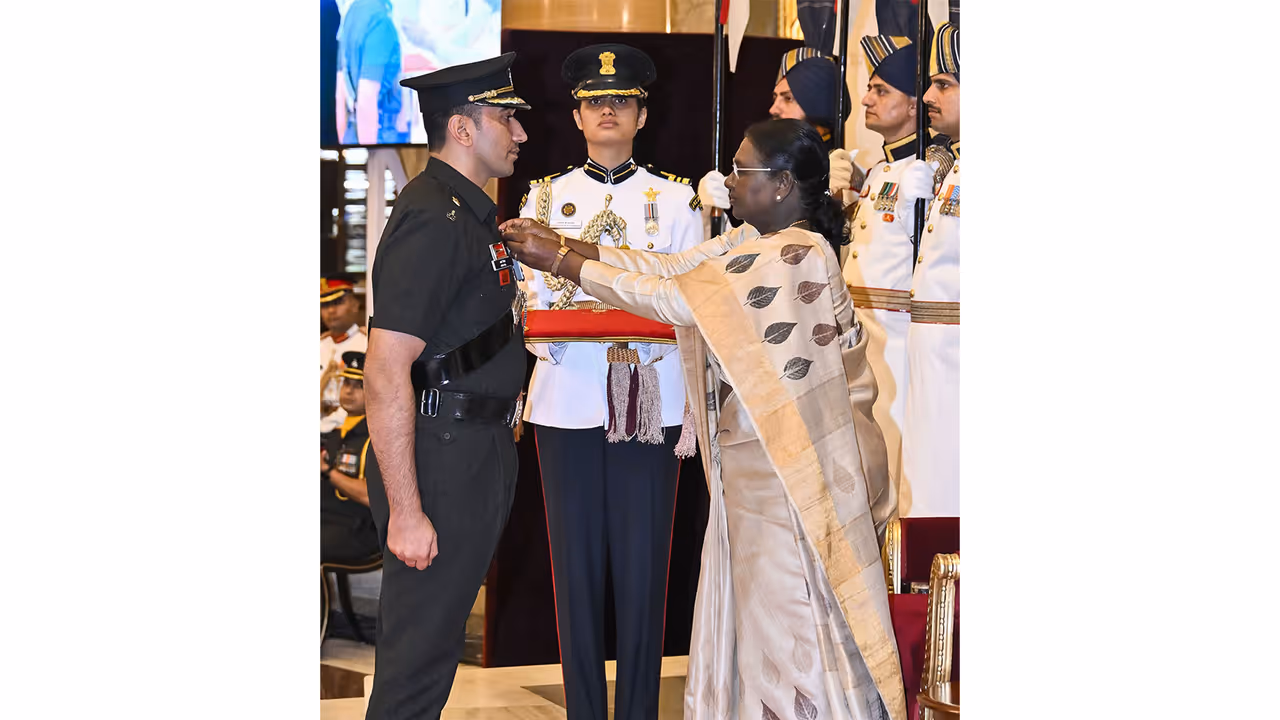 Major Arshdeep Gill (Photo/ANI) Major Arshdeep Gill (Photo/ANI)
