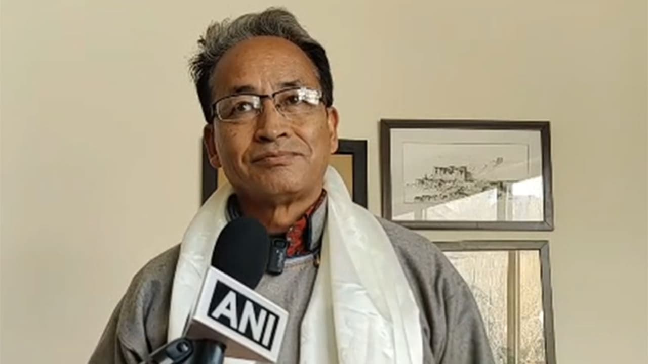 Ladakh based climate activist Sonam Wangchuk (Photo/ANI) Ladakh based climate activist Sonam Wangchuk (Photo/ANI)