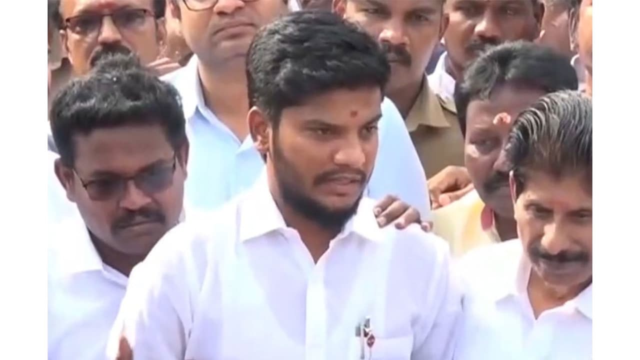 Tamil Nadu Minister Ramesh (Photo/ANI) Tamil Nadu Minister Ramesh (Photo/ANI)