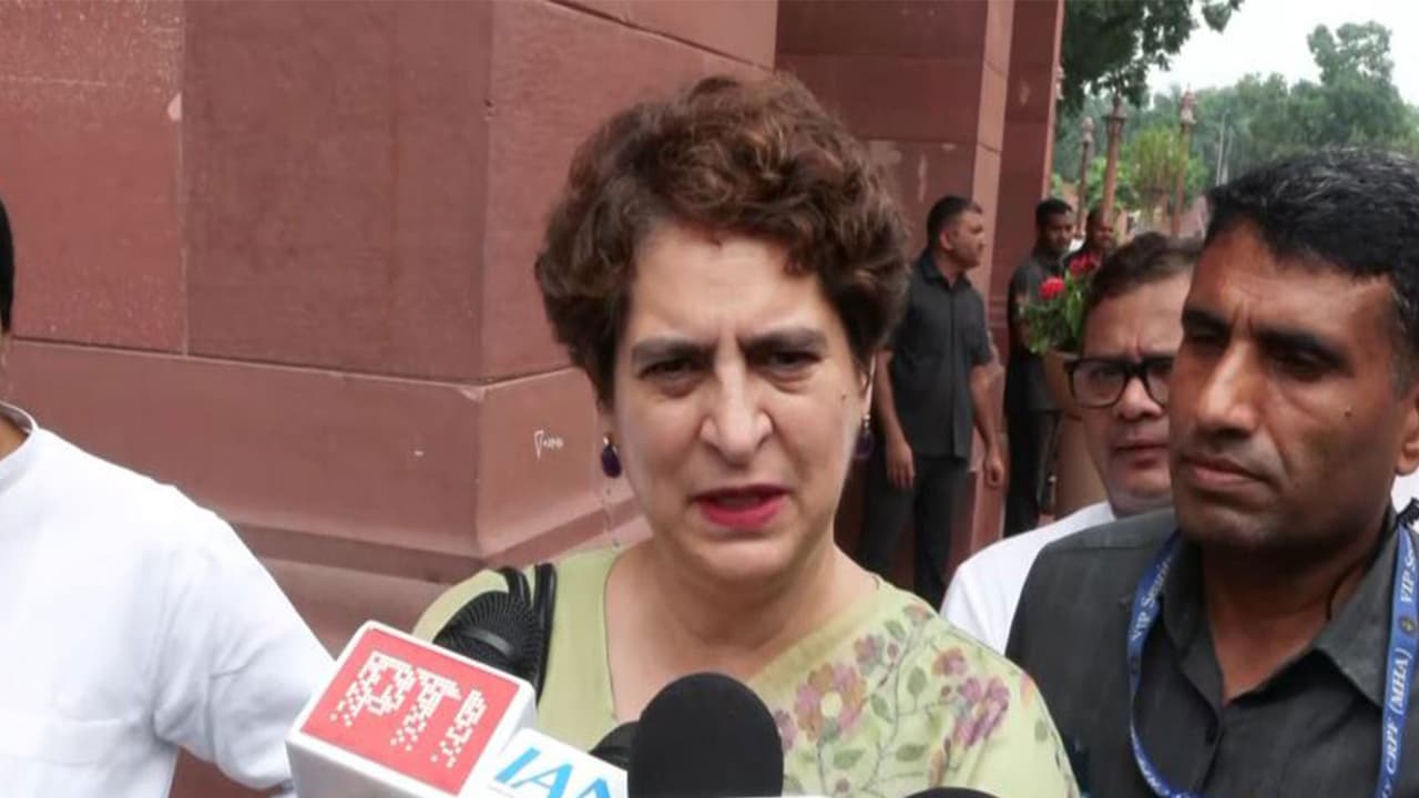 Congress MP from Wayanad Priyanka Gandhi Vadra (Photo: ANI) Congress MP from Wayanad Priyanka Gandhi Vadra (Photo: ANI)
