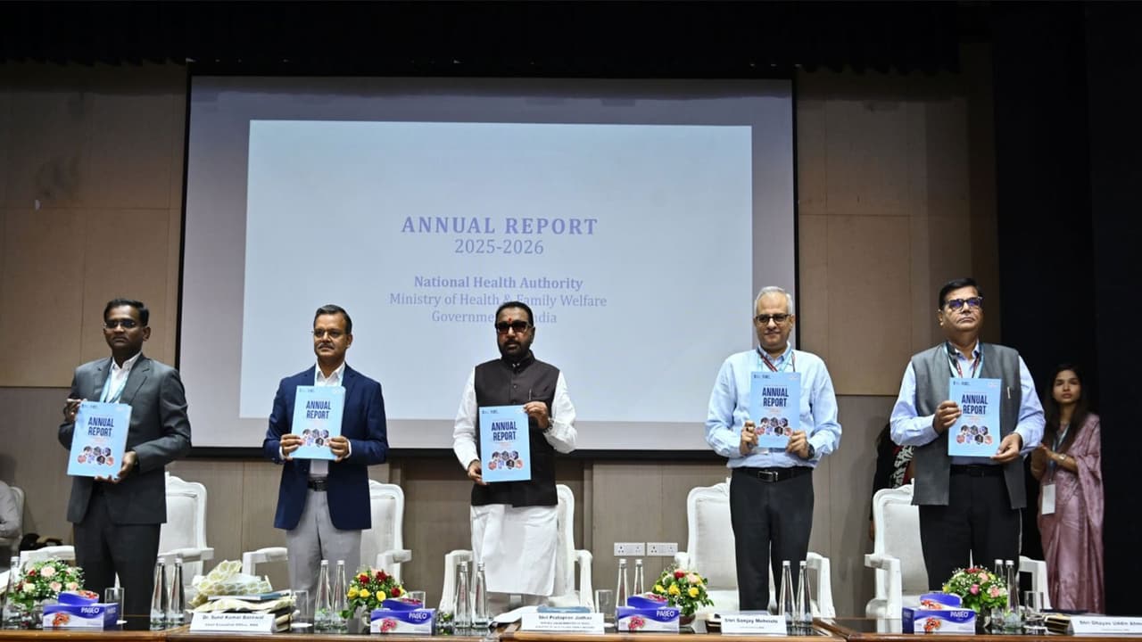 NHA begins Ayushman Bharat review meeting in Delhi (Photo/PIB) NHA begins Ayushman Bharat review meeting in Delhi (Photo/PIB)