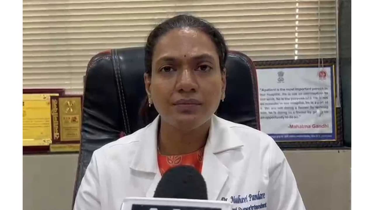 Chief Medical Officer Madhuri Panahare (Photo/ANI) Chief Medical Officer Madhuri Panahare (Photo/ANI)