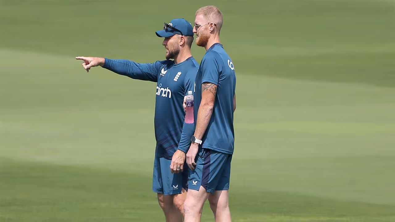 England head coach Brendon McCullum with captain Ben Stokes (Photo: ANI)
