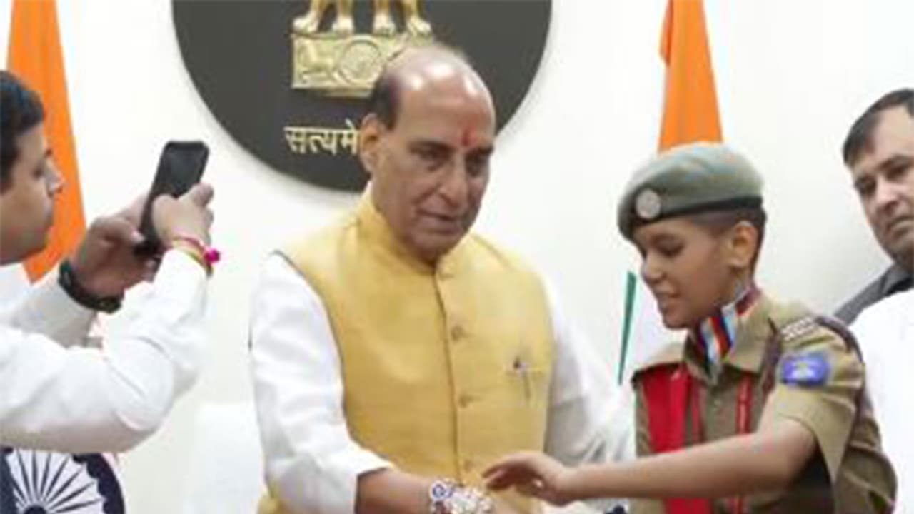 Union Defence Minister Rajnath Singh (Photo/ANI) Union Defence Minister Rajnath Singh (Photo/ANI)