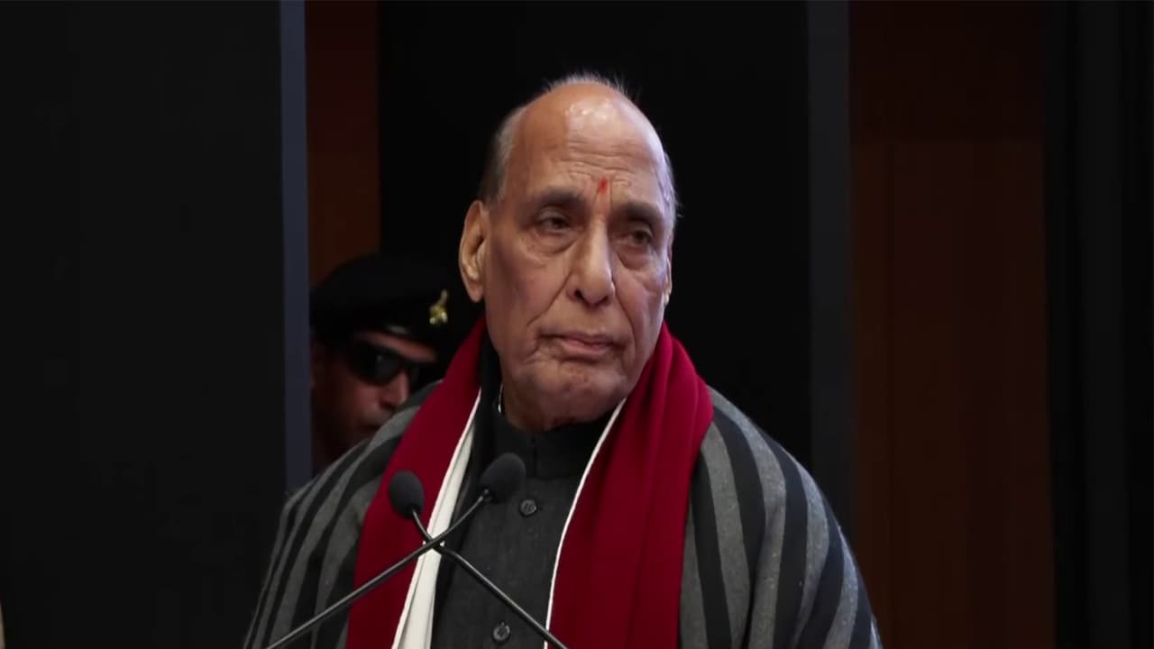 Union Defence Minister Rajnath Singh. (Photo/ANI)