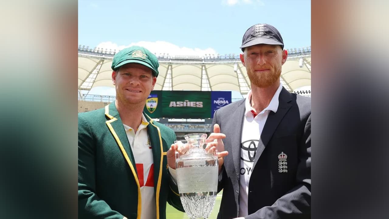 Australian skipper Steve Smith and England skipper Ben Stokes. (Photo: @ICC Instagram) Australian skipper Steve Smith and England skipper Ben Stokes. (Photo: @ICC Instagram)