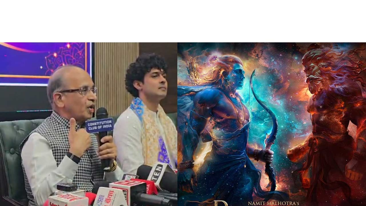 Shri Ramlila Mahasangh President Arjun Kumar (Photo/ShriRamlilaSangh) and Ramayana (Photo/Instagram@NiteshTiwari) Shri Ramlila Mahasangh President Arjun Kumar (Photo/ShriRamlilaSangh) and Ramayana (Photo/Instagram@NiteshTiwari)