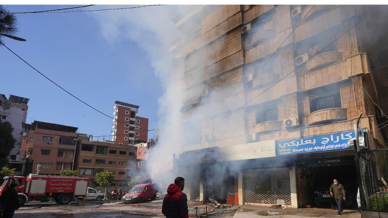 Smoke rises at the site of an Israeli strike on Beirut's southern suburbs in Lebanon (Photo/Retuers) Smoke rises at the site of an Israeli strike on Beirut's southern suburbs in Lebanon (Photo/Retuers)