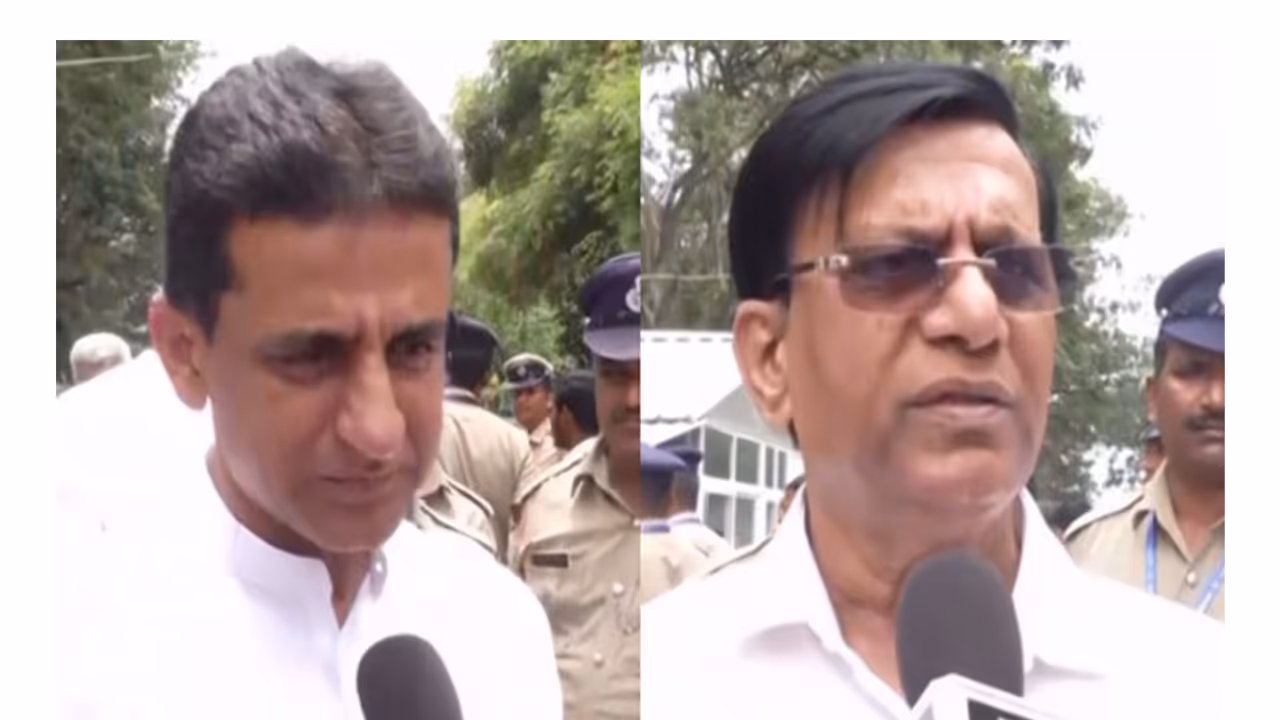 Congress MLAs Rizwan Arshad and Basavaraj Rayareddi (Photo/ANI) Congress MLAs Rizwan Arshad and Basavaraj Rayareddi (Photo/ANI)