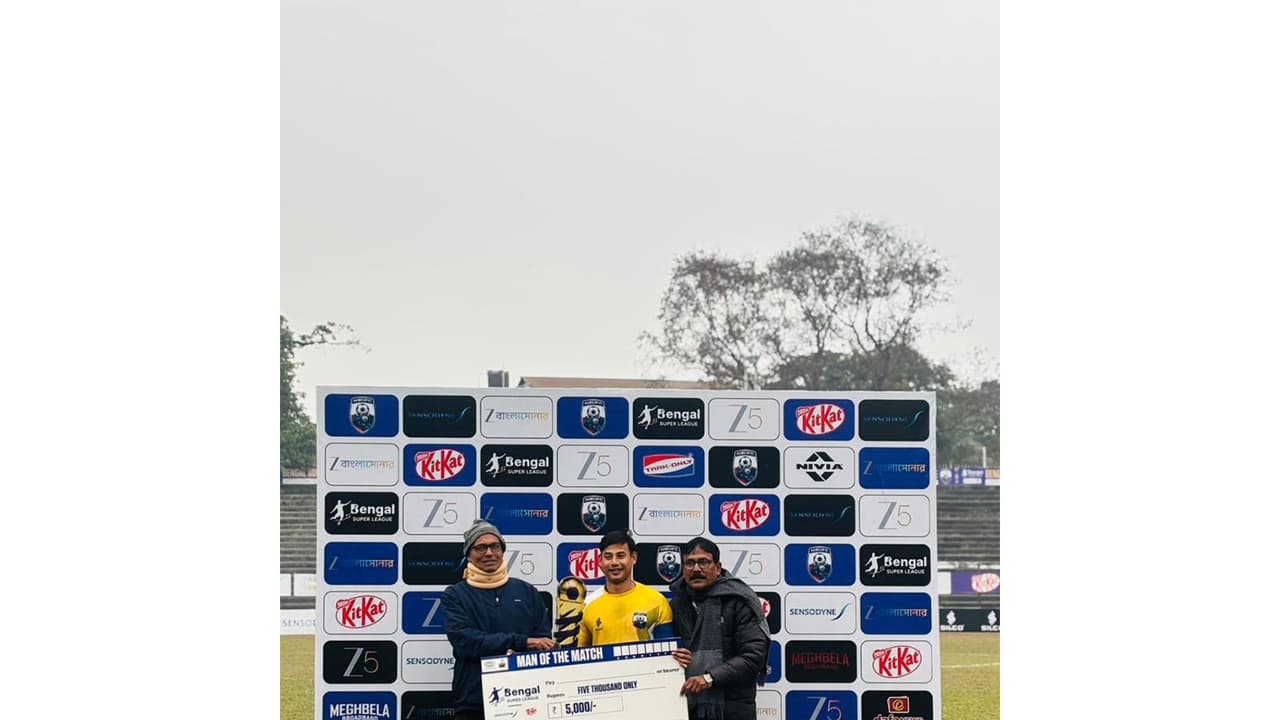 Prize distribution (Photo: Bengal Super League) Prize distribution (Photo: Bengal Super League)