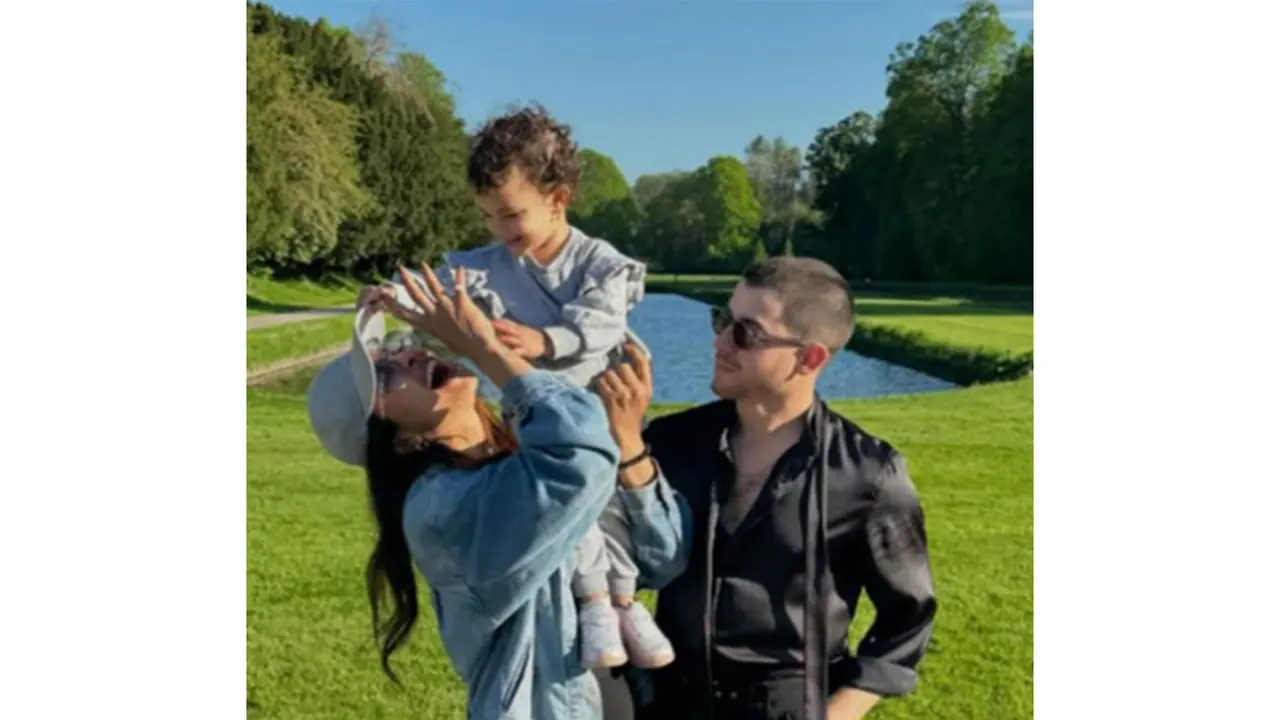 Priyanka Chopra, Nick Jonas with daughter Malti Marie (Photo/Instagram/@priyankachopra) Priyanka Chopra, Nick Jonas with daughter Malti Marie (Photo/Instagram/@priyankachopra)