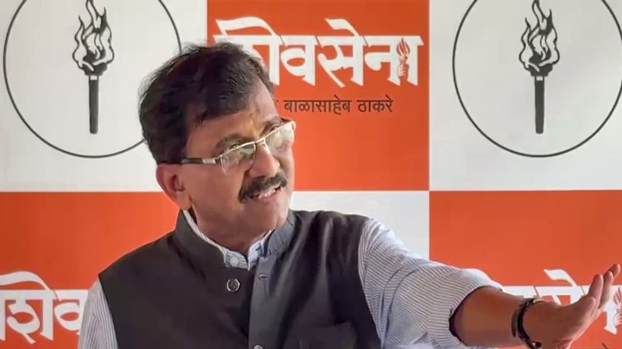 Shiv Sena (UBT) MP Sanjay Raut (File photo/ANI) Shiv Sena (UBT) MP Sanjay Raut (File photo/ANI)