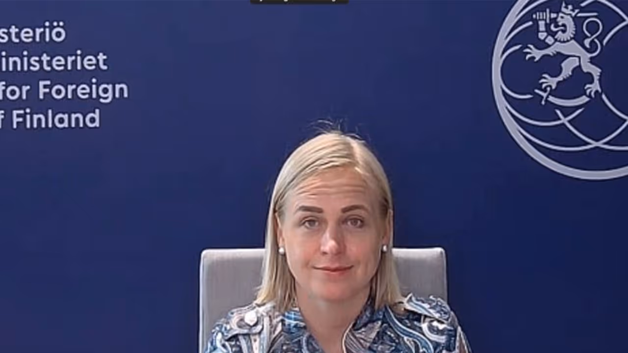 Finnish Foreign Affairs Minister Elina Valtonen (Photo/ANI) Finnish Foreign Affairs Minister Elina Valtonen (Photo/ANI)