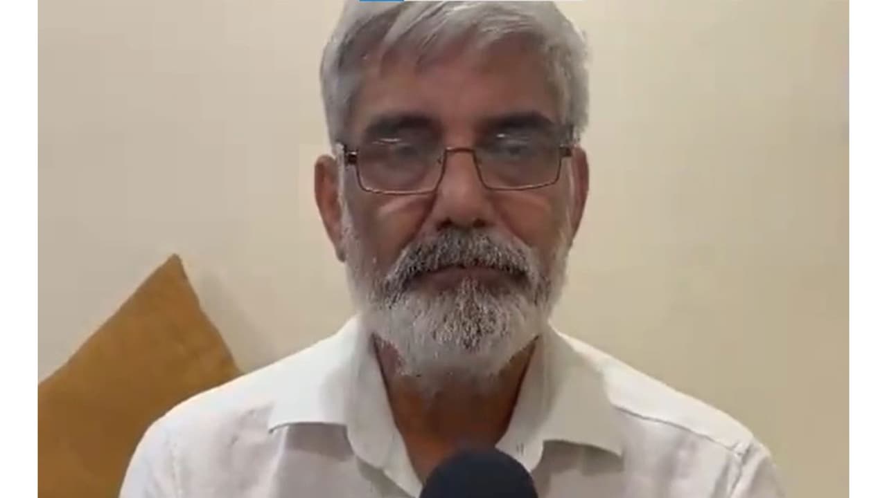 Navnidhi Sharma, Twisha Sharma's father (Photo/ANI) Navnidhi Sharma, Twisha Sharma's father (Photo/ANI)