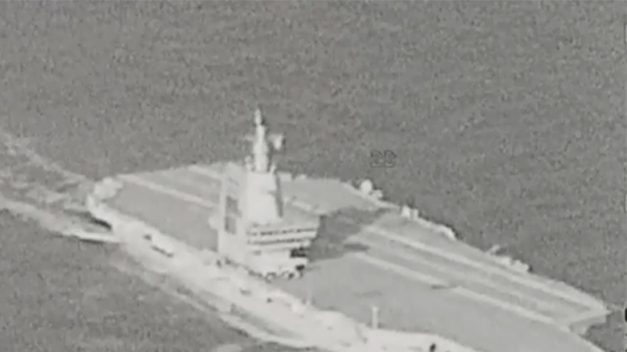 Chinese aircraft carrier Fujian spotted by Taiwan's Military (Photo/X@MONDefense) Chinese aircraft carrier Fujian spotted by Taiwan's Military (Photo/X@MONDefense)