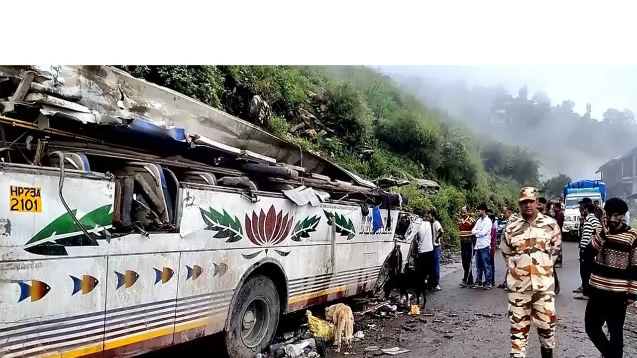 Visuals of accident site (Photo/ANI) Visuals of accident site (Photo/ANI)