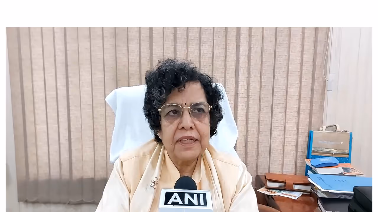 Vice Chancellor of Gurukul Kangri University, Pratibha Mehta Luthra (Photo/ANI) Vice Chancellor of Gurukul Kangri University, Pratibha Mehta Luthra (Photo/ANI)