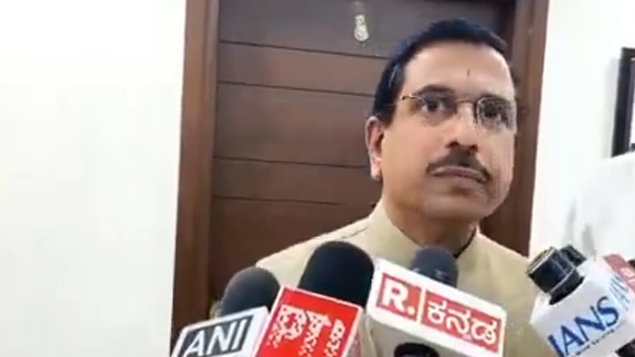 Union Minister Pralhad Joshi (Photo/ANI) Union Minister Pralhad Joshi (Photo/ANI)