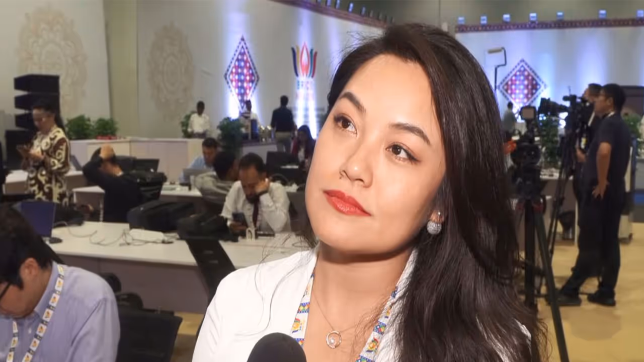 Chinese journalist Li Jingjing (Photo/ANI) Chinese journalist Li Jingjing (Photo/ANI)