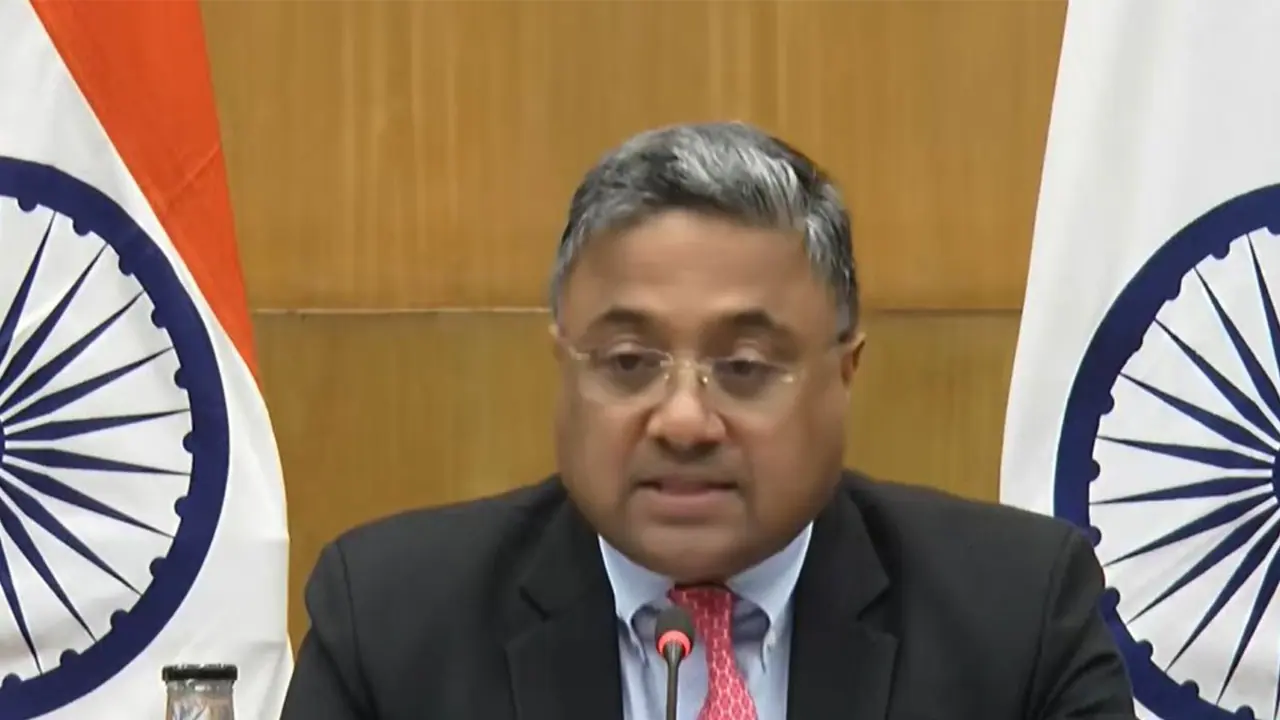 MEA Secretary (West) Sibi George (Photo/Youtube@MEAIndia) MEA Secretary (West) Sibi George (Photo/Youtube@MEAIndia)