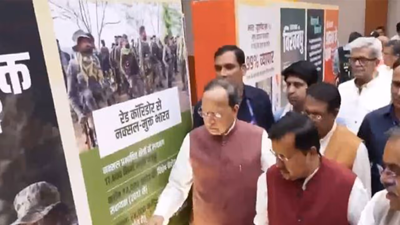 BJP National President Nitin Nabin inaugurates an exhibition marking the NDA government's 12th anniversary (Photo/ANI) BJP National President Nitin Nabin inaugurates an exhibition marking the NDA government's 12th anniversary (Photo/ANI)