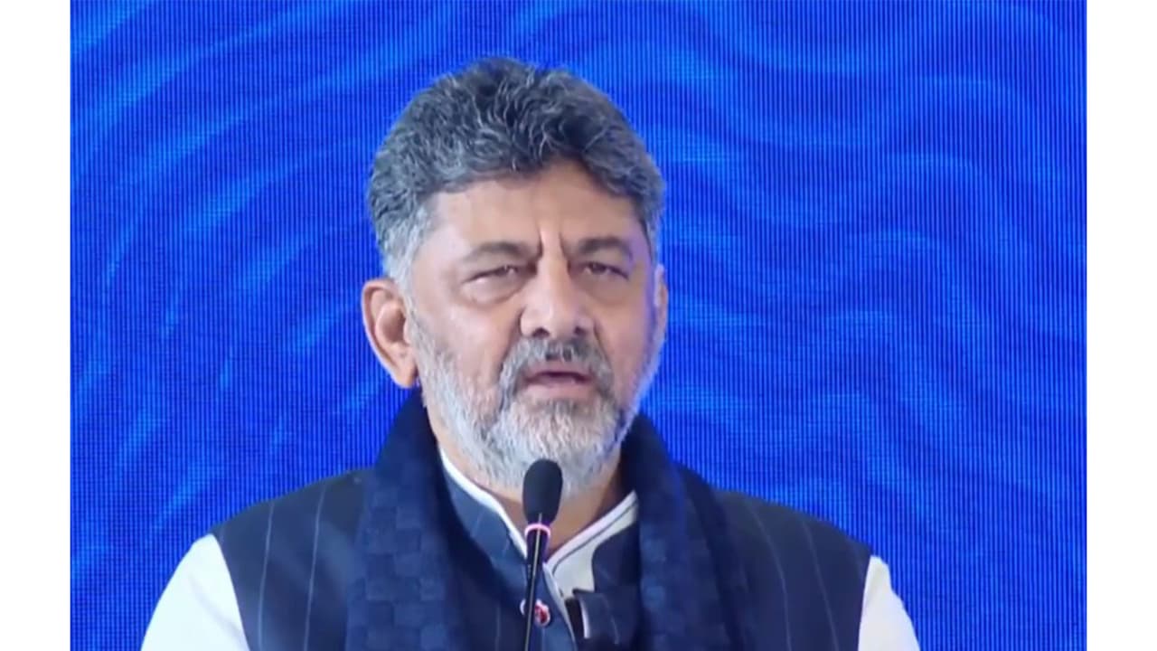 Karnataka Chief Minister DK Shivakumar (Photo/YouTube) Karnataka Chief Minister DK Shivakumar (Photo/YouTube)