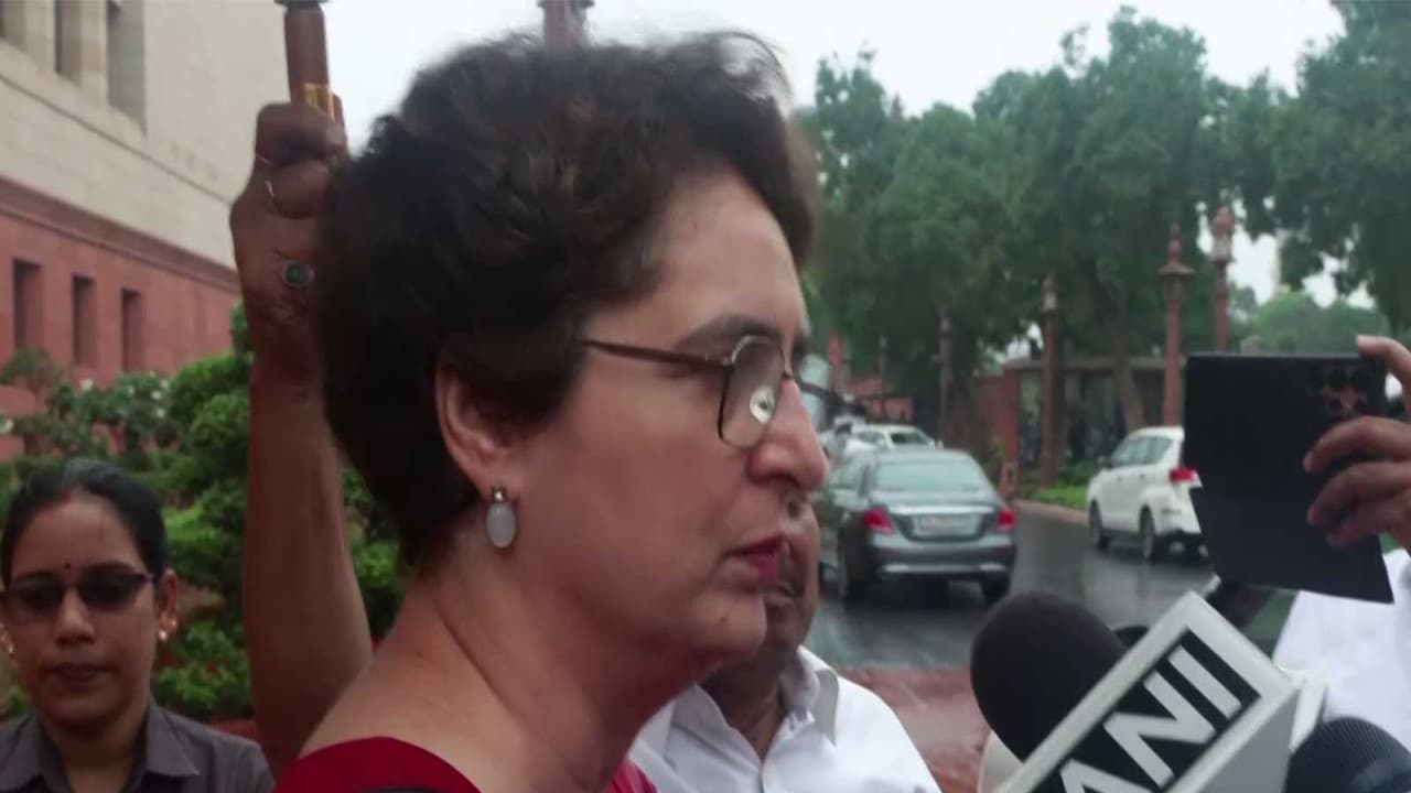 Congress Lok Sabha MP Priyanka Gandhi Vadra (Photo/ANI) Congress Lok Sabha MP Priyanka Gandhi Vadra (Photo/ANI)