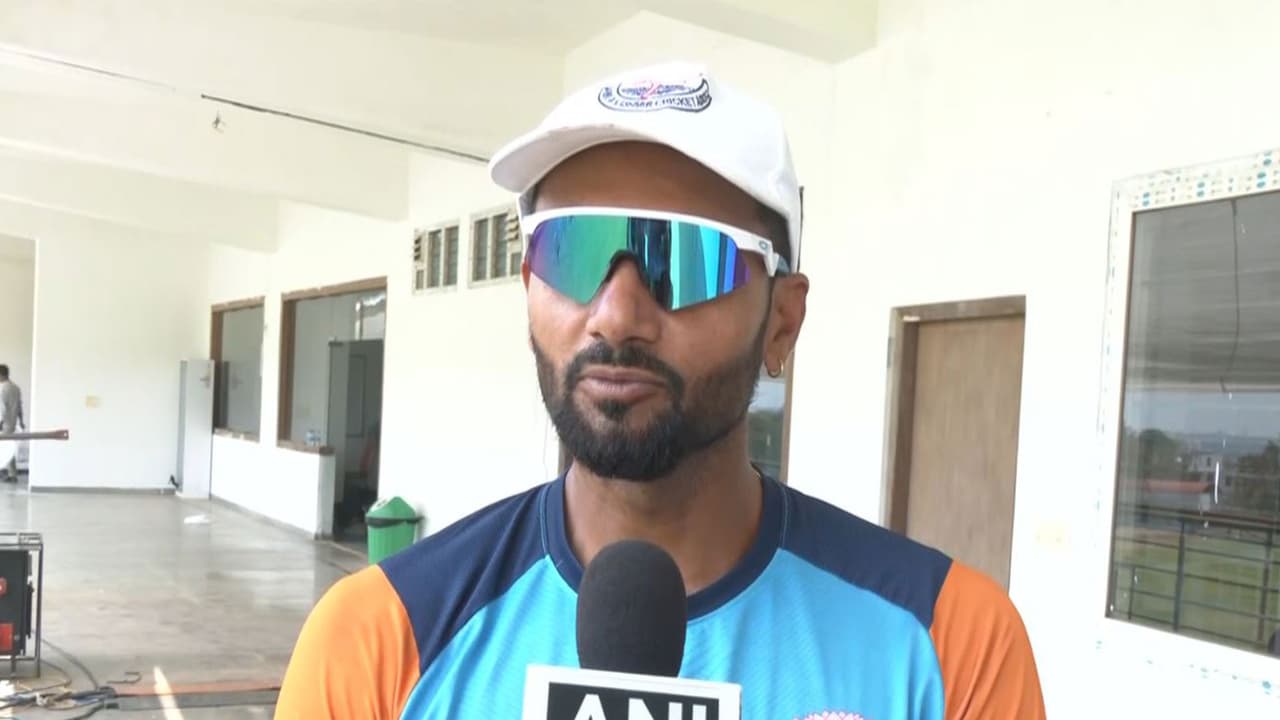 Jammu and Kashmir captain Paras Dogra (File Photo: ANI) Jammu and Kashmir captain Paras Dogra (File Photo: ANI)