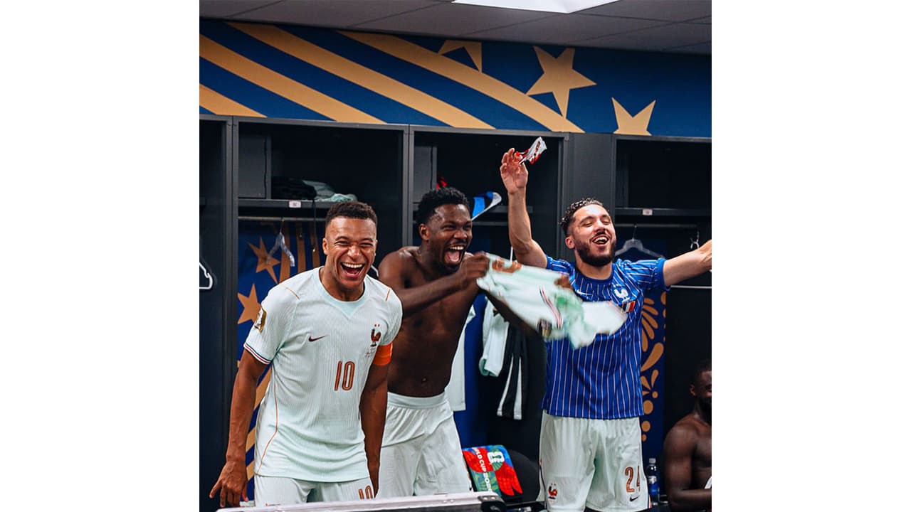 France players. (Photo:X/@equipedefrance) France players. (Photo:X/@equipedefrance)