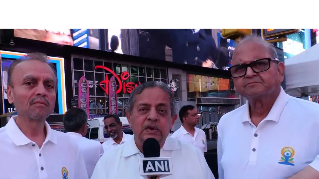 Guruji Dr HR Nagendra (Photo/ANI) Guruji Dr HR Nagendra (Photo/ANI)